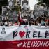 Miles de peruanos marcharon bajo la consigna «Keiko no va» en Lima y otras ciudades