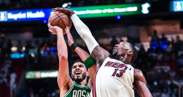 Miami Heat se impuso en el primer juego ante Boston Celtics