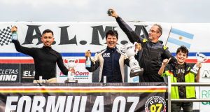 Francisco Andrada logró su primer triunfo en la Fórmula 4 Nueva Generación