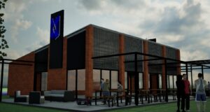 Un nuevo espacio para compartir: se construye un moderno buffet en el predio de La Loma